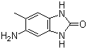5-氨基-6-甲基苯并咪唑酮分子结构 (CAS 67014-36-2)