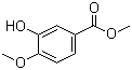 Methyl 3-hydroxy-4-methoxybenzoate molecular structure (CAS 6702-50-7)