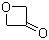 3-Oxetanone molecular structure (CAS 6704-31-0)