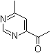4-Acetyl-6-methylpyrimidine molecular structure (CAS 67073-96-5)