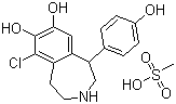 structure of CAS# 67227-57-0, Fenoldopam mesylate