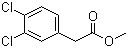 structure of CAS# 6725-44-6, Methyl 3,4-dichlorophenylacetate