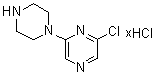 CAS # 67250-10-6, 2-Chloro-6-(1-piperazinyl)pyrazine hydrochloride