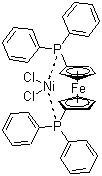 structure of CAS# 67292-34-6, (1,1'-双(二苯基膦)二茂铁)二氯化镍