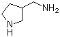 structure of CAS# 67318-88-1, 3-Pyrrolidinemethanamine