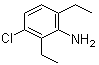 structure of CAS# 67330-62-5, 3-Chloro-2,6-diethylaniline