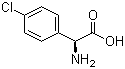 structure of CAS# 67336-19-0, L-对氯苯甘氨酸