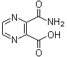 structure of CAS# 67367-37-7, 3-Carbamoylpyrazine-2-carboxylic acid
