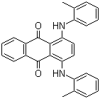 CAS 登录号：6737-68-4, 溶剂蓝 101, 1,4-双[(2-甲基苯基)氨基]蒽醌
