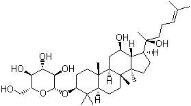 (S)-Ginsenoside Rh2 molecular structure (CAS 67400-17-3)