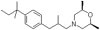 CAS # 67467-83-8, Amorolfine, cis-4-[3-[4-(1,1-Dimethylpropyl)phenyl]-2-methylpropyl]-2,6-dimethylmorpholine