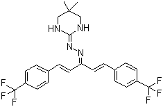 structure of CAS# 67485-29-4, Hydramethylnon