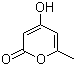 structure of CAS# 675-10-5, 4-Hydroxy-6-methyl-2-pyrone