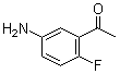 structure of CAS# 67500-19-0, 5'-氨基-2'-氟苯乙酮