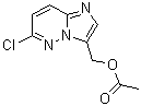 CAS 登录号：675580-55-9, 6-氯咪唑并[1,2-b]哒嗪-3-甲醇乙酸酯