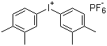 CAS # 67578-25-0, Bis(3,4-dimethylphenyl)iodonium hexafluorophosphate