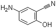 structure of CAS# 67608-58-6, 5-Amino-2-hydroxybenzonitrile