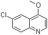 structure of CAS# 676262-10-5, 4-Methoxy-6-chloroquinoline