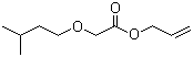 structure of CAS# 67634-00-8, Allyl (3-methylbutoxy)acetate