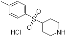 structure of CAS# 676527-73-4, 4-[(4-Methylphenyl)sulfonyl]piperidine hydrochloride