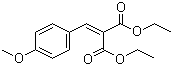 structure of CAS# 6768-23-6, Diethyl 4-methoxybenzalmalonate
