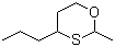 2-Methyl-4-propyl-1,3-oxathiane molecular structure (CAS 67715-80-4)