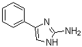 structure of CAS# 6775-40-2, 4-Phenylimidazole-2-amine