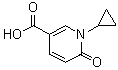CAS # 677762-57-1, 1-Cyclopropyl-1,6-dihydro-6-oxo-3-pyridinecarboxylic acid
