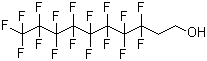 1H,1H,2H,2H-Perfluoro-1-decanol molecular structure (CAS 678-39-7)