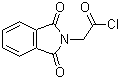 N-邻苯二甲酰甘氨酰氯分子结构 (CAS 6780-38-7)
