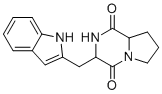 环二肽(脯氨酰-色氨酰)分子结构 (CAS 67889-75-2)