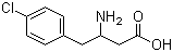 3-Amino-4-(4-chlorophenyl)butyric acid molecular structure (CAS 678969-20-5)