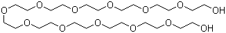 structure of CAS# 6790-09-6, Dodecaethylene glycol