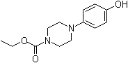 CAS 登录号：67914-99-2, 4-(4-羟基苯基)-1-哌嗪羧酸乙酯