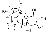 CAS 登录号：6792-09-2, 新乌头碱