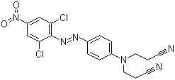 CAS # 67923-43-7, Disperse Yellow 163, C.I. 111235, 3,3'-[[4-[(2,6-Dichloro-4-nitrophenyl)azo]phenyl]imino]bispropanenitrile