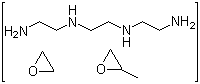 CAS 登录号：67939-72-4, 三乙烯四胺乙氧基化丙氧基化物, N,N'-双(2-氨乙基)-1,2-乙二胺与甲基环氧乙烷和环氧乙烷的聚合物