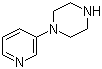 structure of CAS# 67980-77-2, 1-(3-Pyridinyl)piperazine