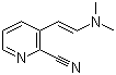 CAS 登录号：67988-53-8, 3-[2-(二甲基氨基)乙烯基]-2-吡啶甲腈