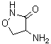 4-氨基-3-异恶唑烷酮分子结构 (CAS 68-39-3)