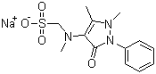 CAS # 68-89-3, Dipyrone, Sodium [(2,3-dihydro-1,5-dimethyl-3-oxo-2-phenyl-1H-pyrazol-4-yl)methylamino]methanesulfonate, Metamizole sodium