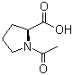 structure of CAS# 68-95-1, N-乙酰-L-脯氨酸