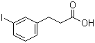structure of CAS# 68034-75-3, 3-(3-Iodophenyl)propanoic acid