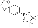 1,4-二氧杂螺[4,5]癸-7-烯-8-硼酸频哪醇酯分子结构 (CAS 680596-79-6)