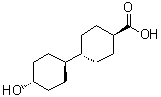 CAS 登录号：68077-64-5, 反式,反式-4-(4-羟基环己基)环己烷羧酸