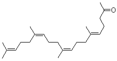 structure of CAS# 6809-52-5, Teprenone