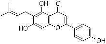 CAS 登录号：68097-13-2, 6-异戊烯基芹菜甙元