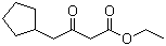 structure of CAS# 68104-99-4, 4-Cyclopentyl-3-oxobutyric acid ethyl ester