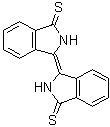 structure of CAS# 6813-37-2, delta1,1'-Biisoindoline-3,3'-dithione
