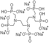 CAS # 68155-78-2, Diethylenetriamine penta(methylene phosphonic acid) heptasaodium salt, DTPMP heptasaodium salt